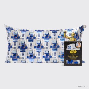 Star Wars? & Kitsch Satin Pillowcase?in R2-D2 & C-3PO - King